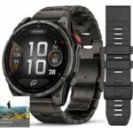 Garmin Fēnix® 8 Pro Premium Bundle, 51 mm, AMOLED Sapphire, Carbon grey DLC titanium pásek + silikonový řemínek Black/Pebble Grey 010-03199-40 SET recenze